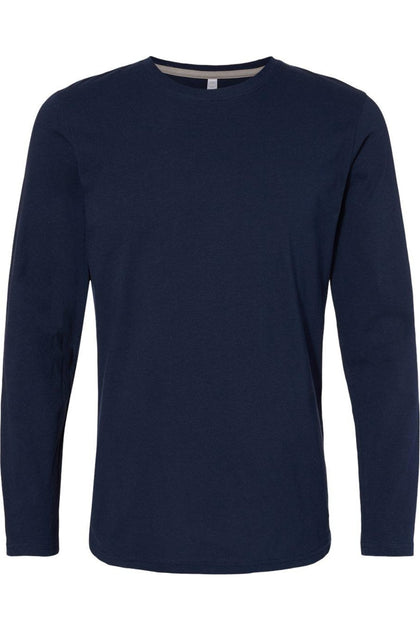 LAT Fine Jersey T-shirt Manches Longues Bleu XXXLarge 2