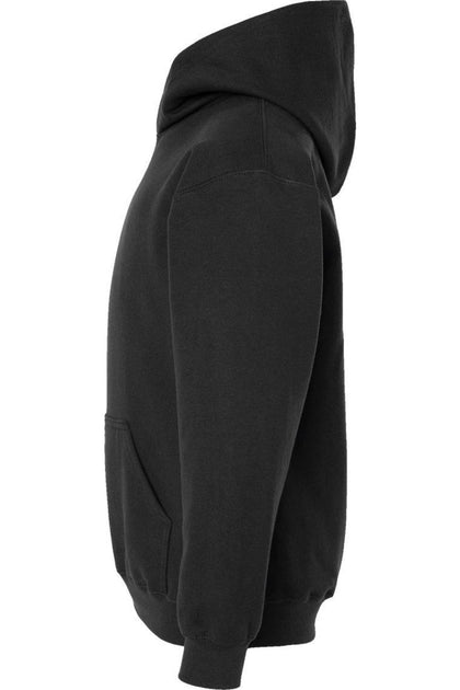 Tultex Jugend Kapuzenpullover Schwarz Groß 4