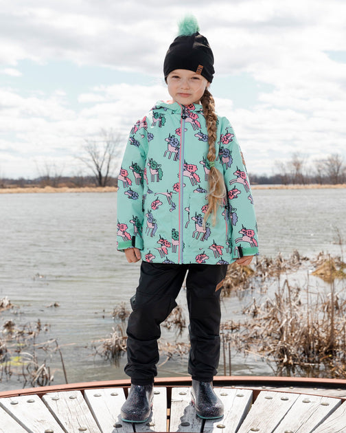 Deux par Deux 3-in-1 Two-Piece Outerwear Set Blue US 8 3