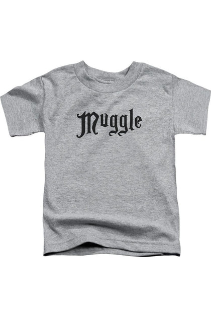 Gildan Harry Potter Muggle Short Sleeve Tee Grey Small 2