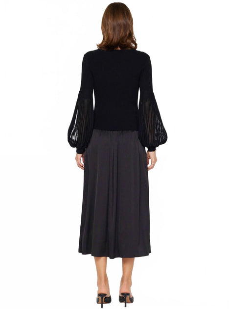 Current Air Molly Pullover Midikleid Set Schwarz XSmall 4