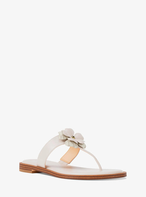 Michael Kors Callie Thong Sandal Brown US 7 2