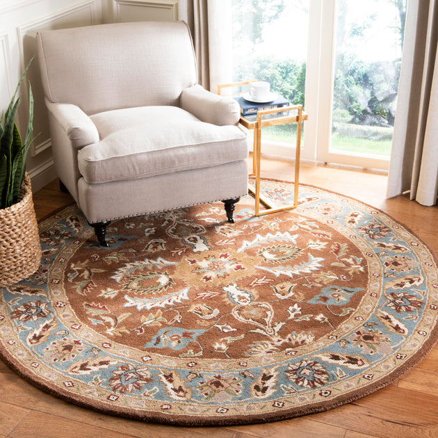 Safavieh Heritage HG968 Area Rug Brown/Blue 4