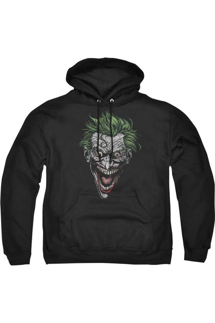 Gildan Batman Joker Hoodie Grey Small 2
