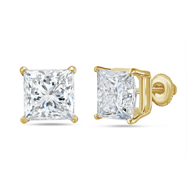 Diana M. Stud Earrings Silver 5