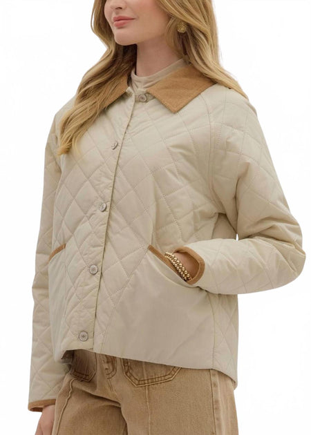 entro Bar Harbor Jacket Beige Medium 2
