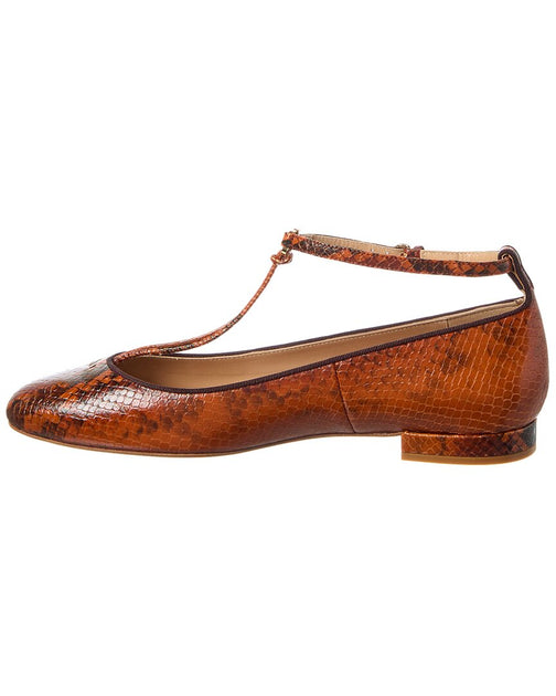 Ulla Johnson Slingback Flat Brown 38.5 3