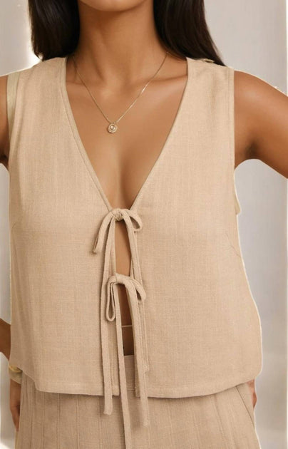 GILLI Cafe Club Top And Skort Set Beige Medium 4
