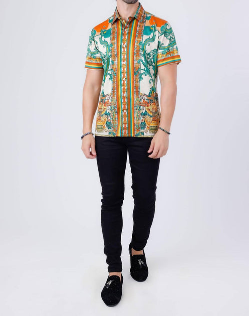 Barabas Flickerkilt Shirt Multi Large 3