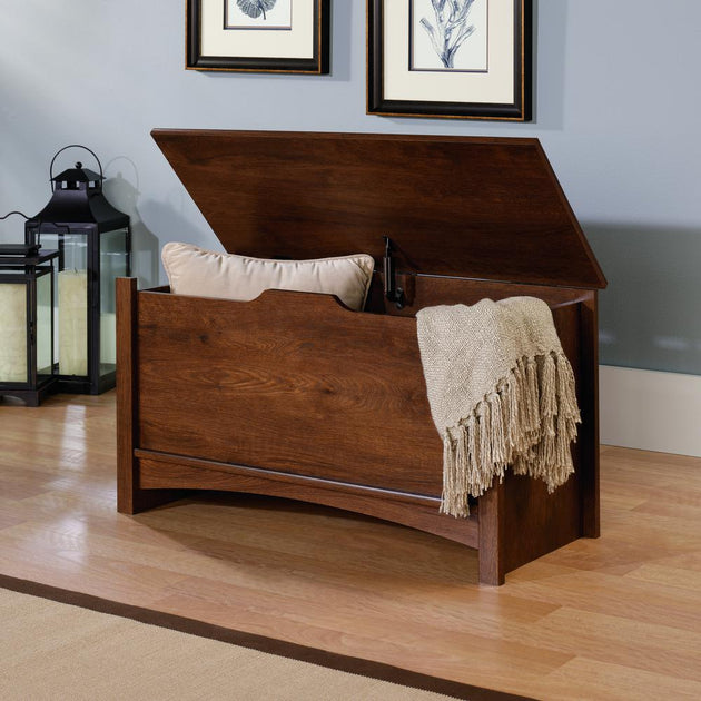 Sauder Shoal Creek Storage Chest Oiled Oak 4