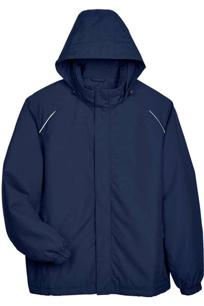 Core365 Brisk Insulated Jacket Blue XXXLarge Tall 2