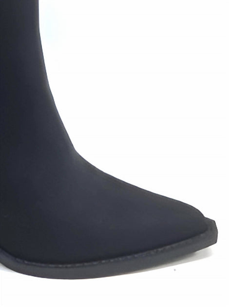 ChicPier Pointed Western Booties Blue US 9 3