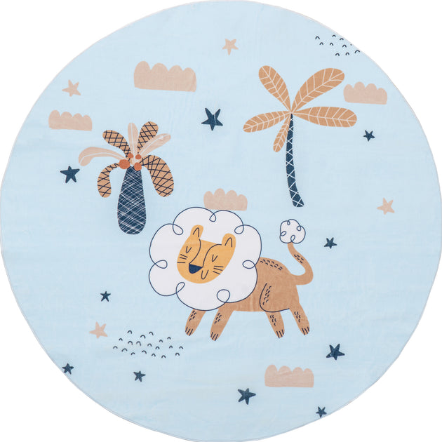 nuLOOM Jalissa Lion Dreams Kinder Teppich 3