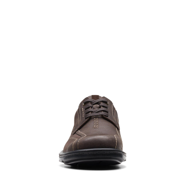 Clarks Gessler Lace Casual Shoe Brown 12 4