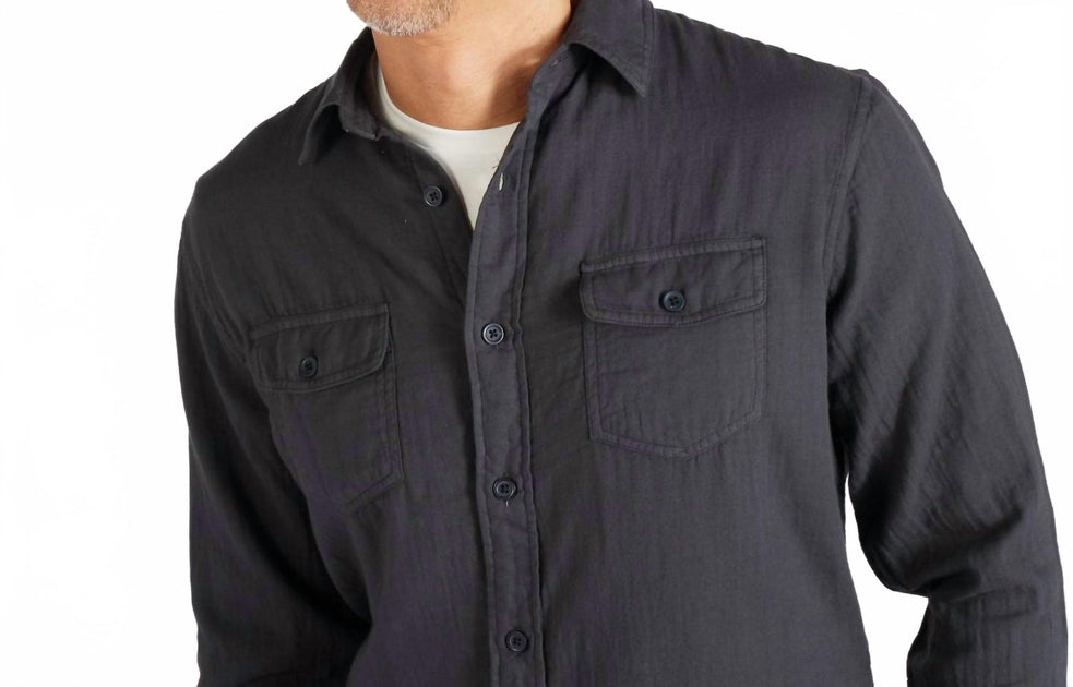 Grangers Brando Double Cloth Shirt Black XL 4