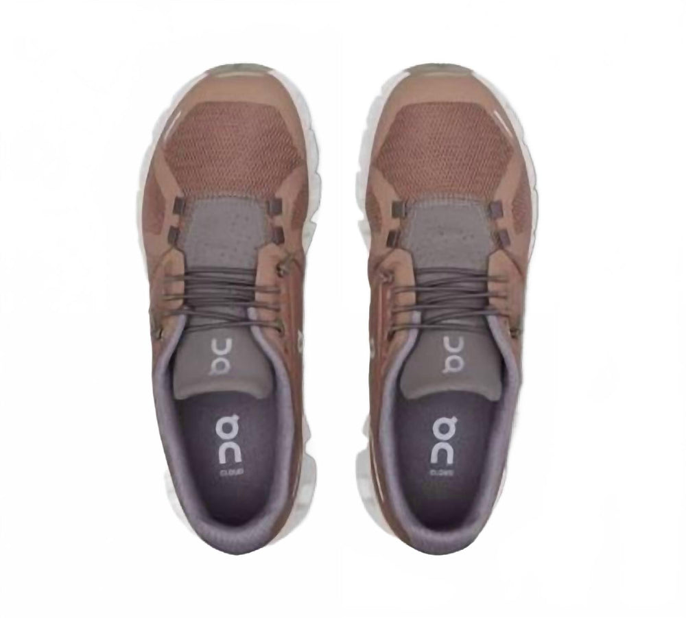 On Running Women's Cloud 5 Sneakers In Rosebrown/fog | ShopSimon