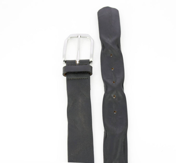 Remo Tulliani Herren Gürtel Gunner schwarz 52" Taillenumfang 4