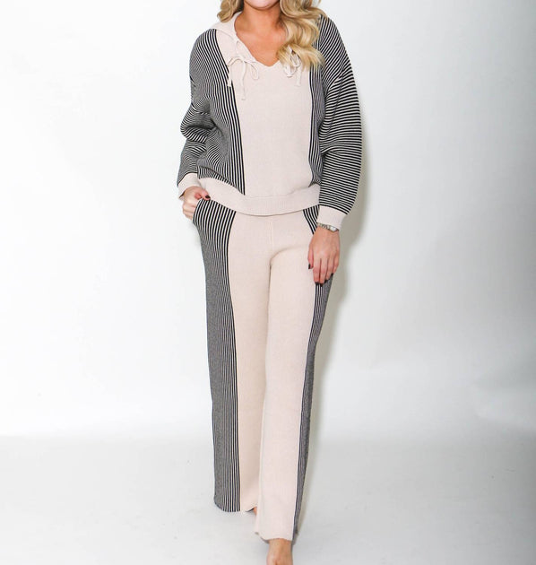 Heyson Chic Knit Set Beige Large 2