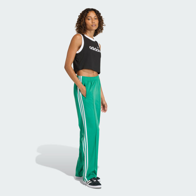 adidas Firebird Classic Track Pants Green XS 4