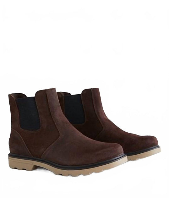 Sorel Chelsea Waterproof Leather Boot Medium Brown 13 2