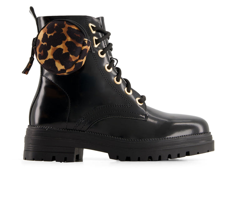 Andrea 90772 Patent Boots Black US 5 4