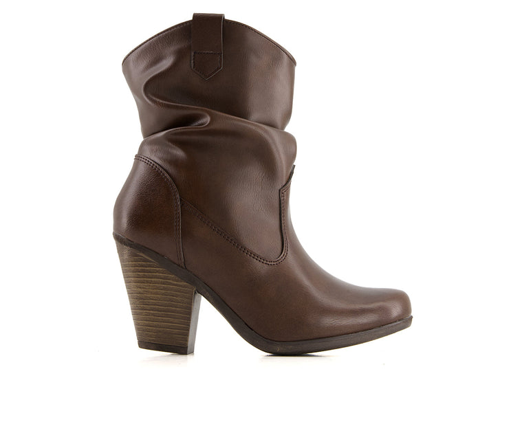 Andrea 91005 Women's Slouchy Boots Brown US 7 4