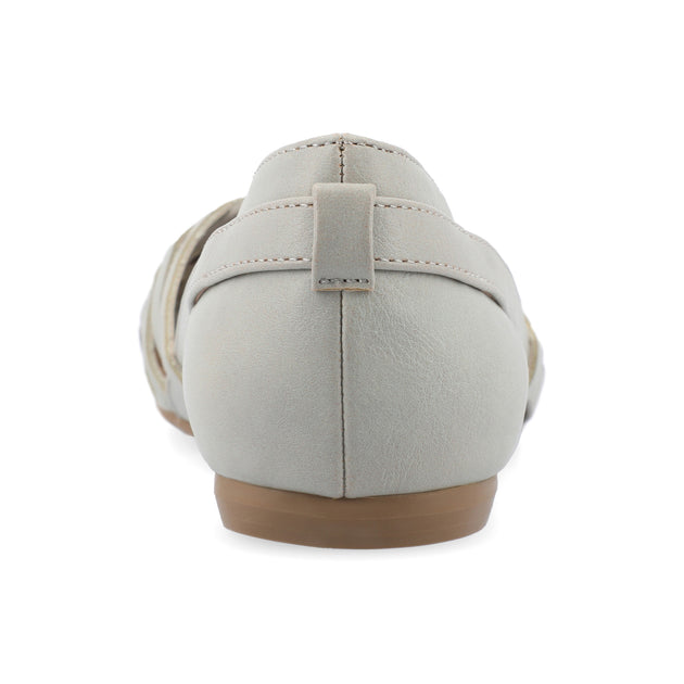 Journee Collection Ekko Flat White US 8 4