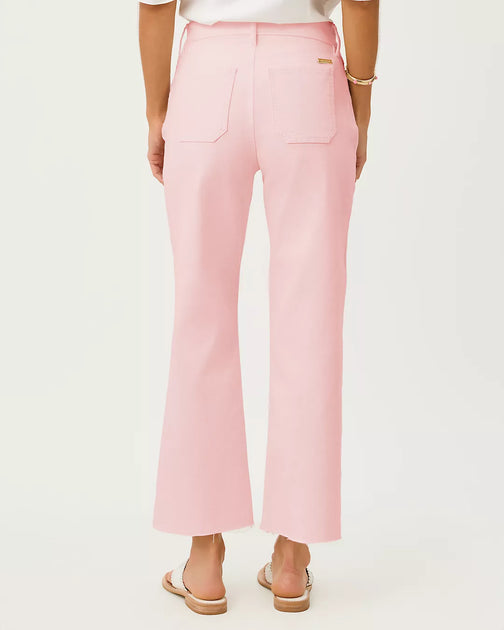 Lilly Pulitzer Harleen High Rise Crop Jean Multi US 4 4