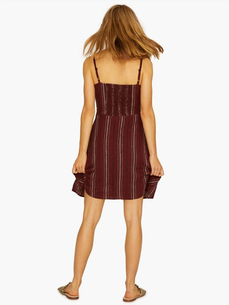 Sanctuary Take Away Tie Dress Rot US 6 3