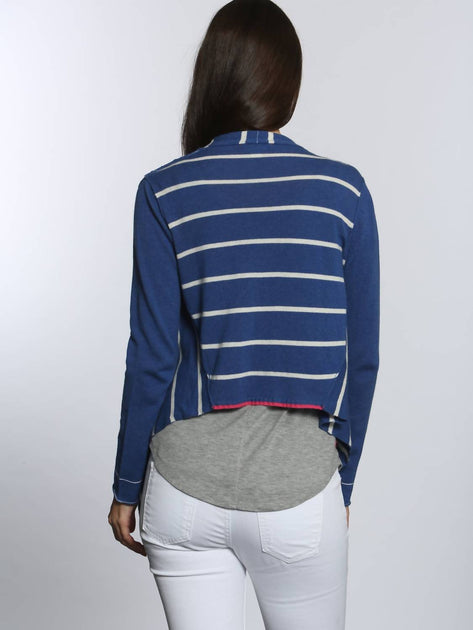 LABEL+thread Cover Up Cardigan Blue Medium 3