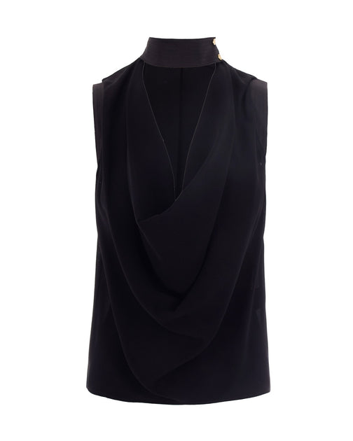 Elisabetta Franchi Sleeveless Top Black 40 2