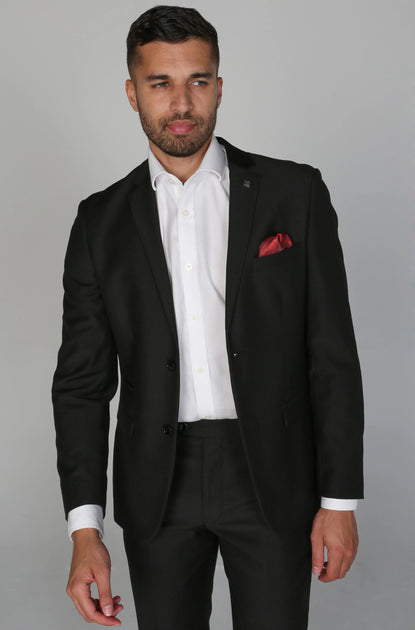 Paul Andrew Parker Blazer Black US 40 2