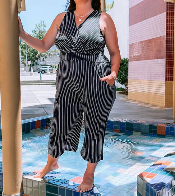 GILLI Plus Jumpsuit Black 2X 4