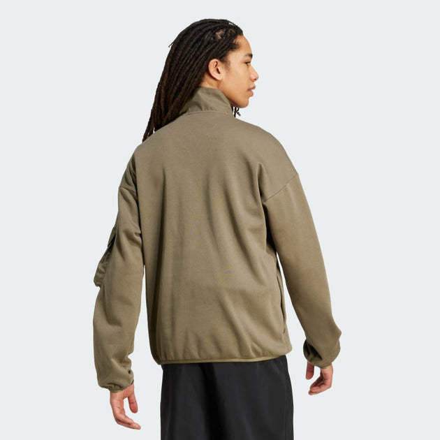 adidas Men's City Tech Utility Half-zip Sweatshirt | ShopSimon