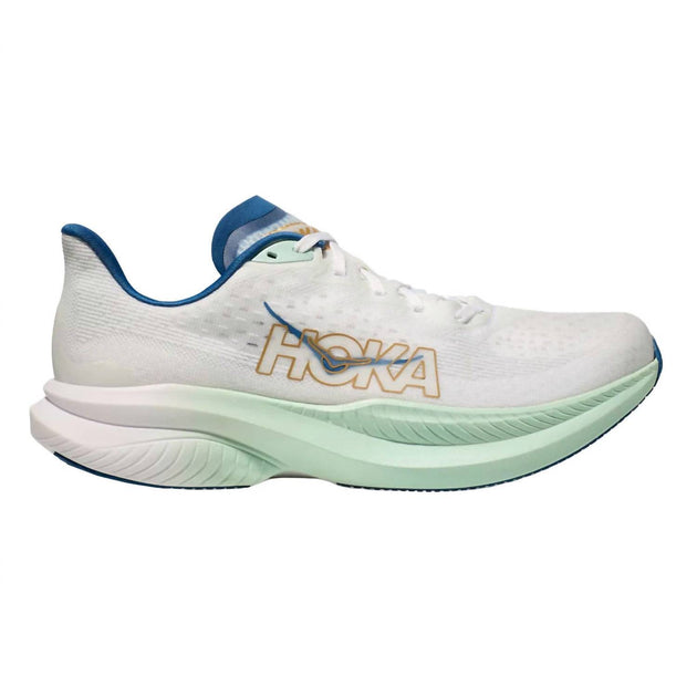 Hoka Mach 6 Running Shoe Green US 9.5 2