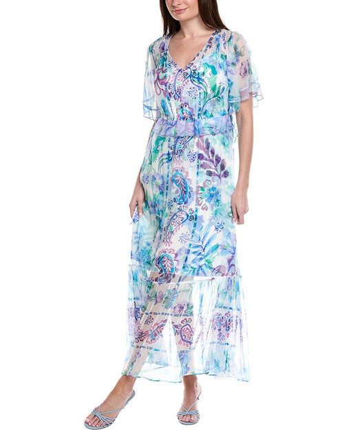 Johnny Was Annamarie Maxi Dress Multi XL 2