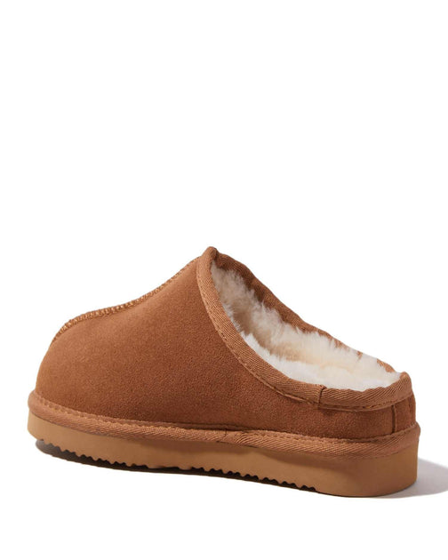 Fireside By Dearfoams Greta Clog Slipper Beige US 10 4