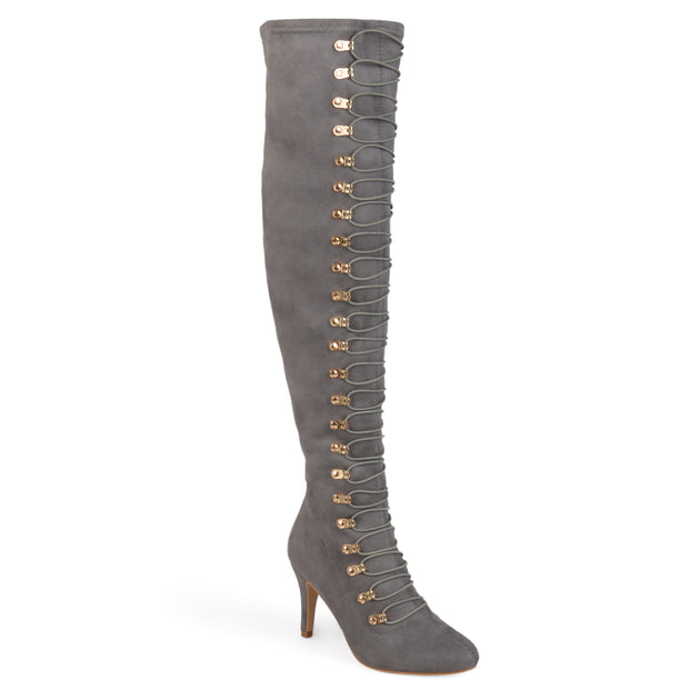 Journee Collection Trill Boot Grey US 8 2