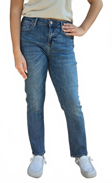 Dear John Denim Blaire Straight Leg Jeans Blue 29 3