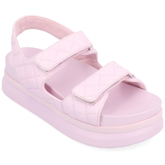Journee Collection Debby Sandal Beige US 9.5 2