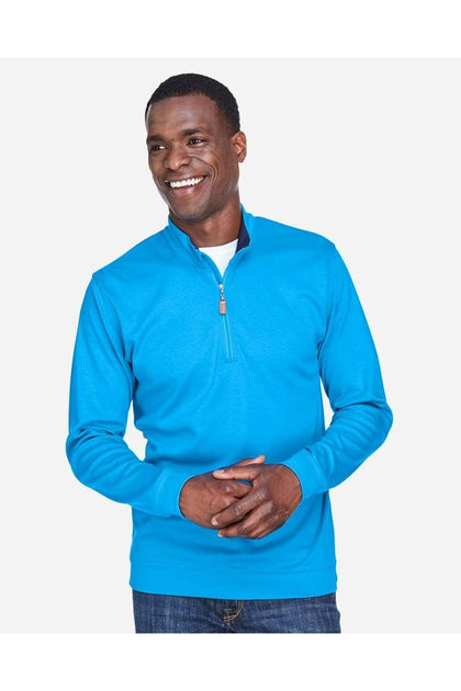 Devon & Jones DRYTEC20 Quarter-Zip Pullover Blue XXXLarge 4