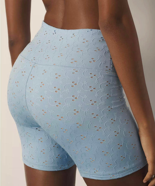 strut this Eyelet Short Blue Medium 3