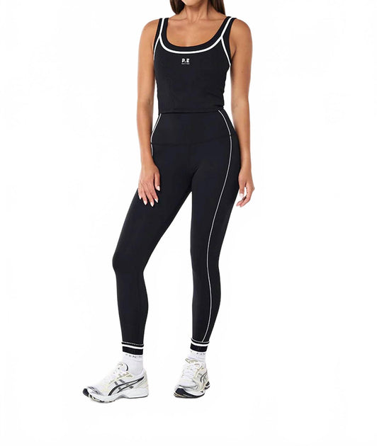 P.E. NATION Quantum Full Length Legging Schwarz Large 2