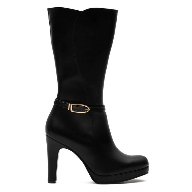 Andrea Women's High Heel Boots Black US 8 4