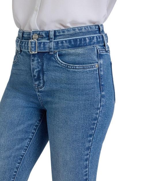 NYDJ Marilyn Straight Leg Jean White US 4 4
