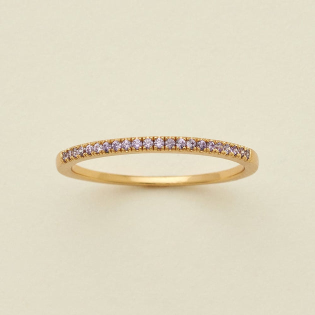 Made By Mary June Birthstone Stacking Ring Multi US 8 2