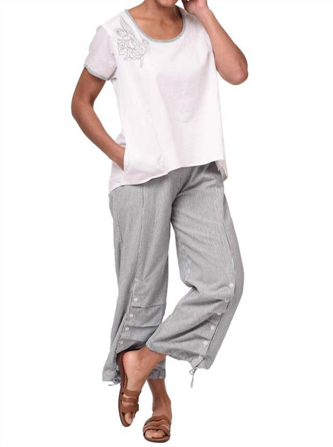 Tulip Clothing Reagan Top White Small 4