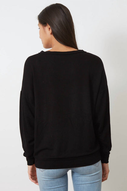 good hYOUman Sweatshirt Robi Noir Small 3