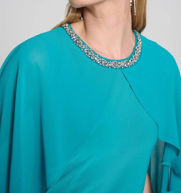 Joseph Ribkoff Etuikleid Blau US 8 4
