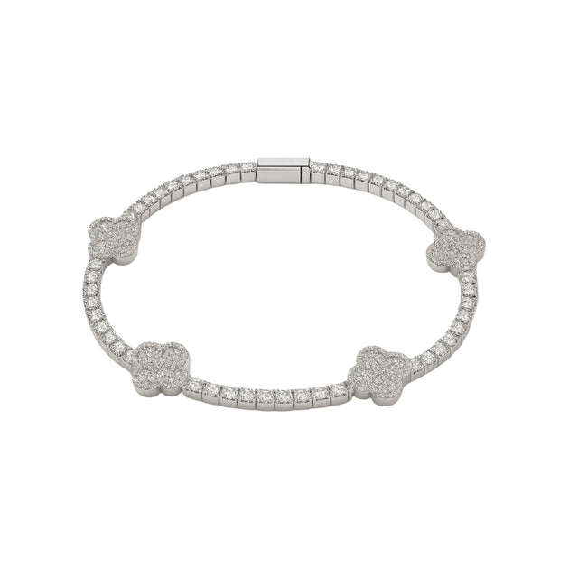 Linked by MKF Rome Enamel Bracelet Black One Size 2